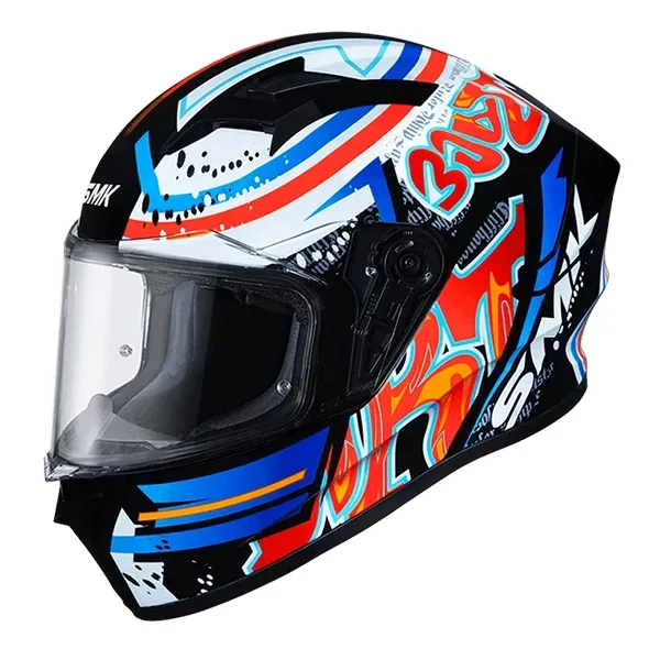 SMK Stellar Graffiti Full Face Helmet - GL237