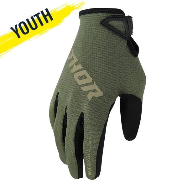 Thor Ridemode Youth Glove - Static Camo
