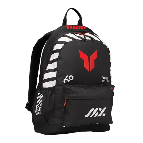 Thor Varsity Backpack - Black/Coral